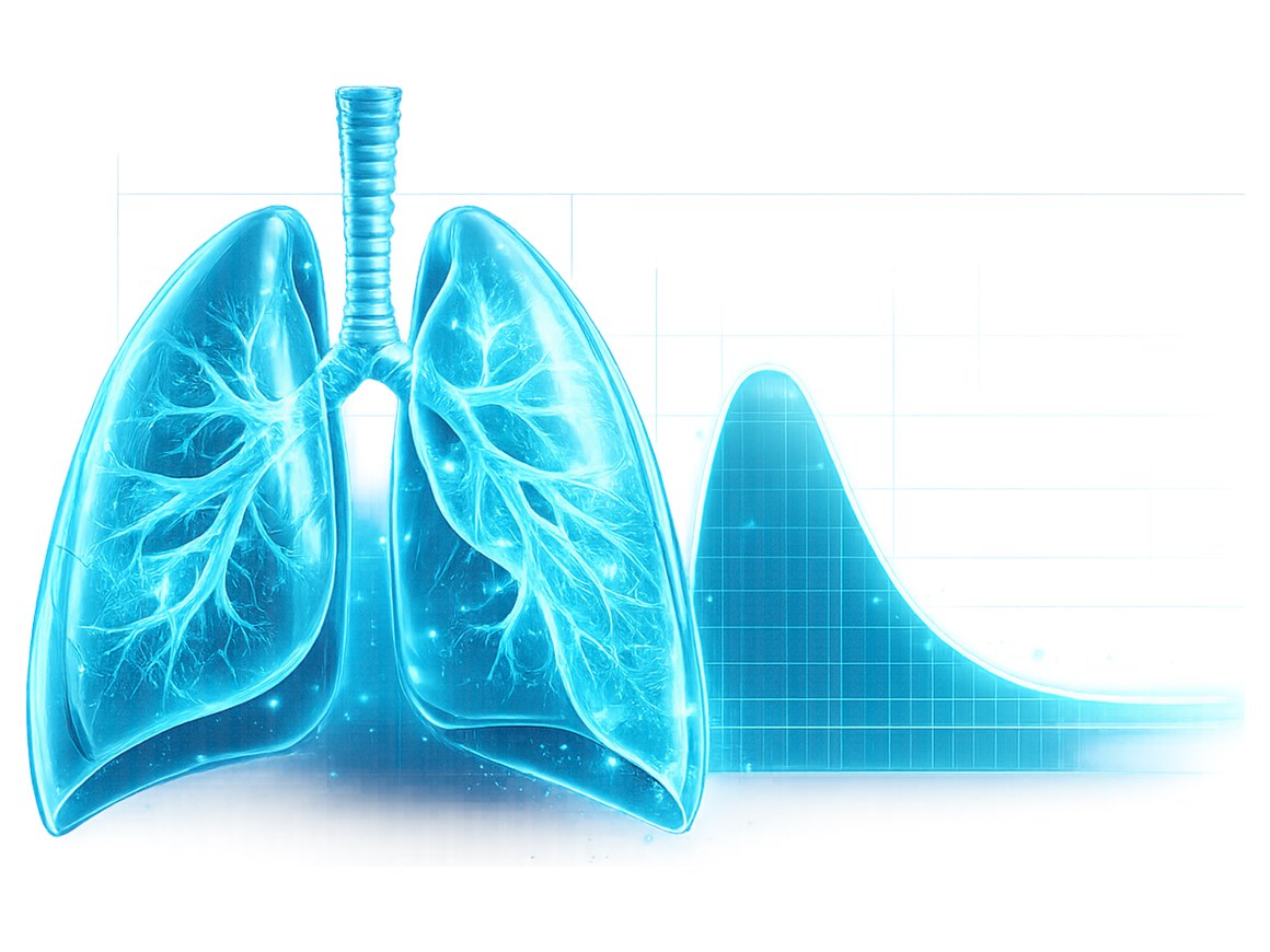 Ilustración de los pulmones